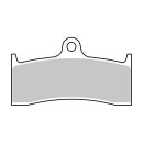 EBC, brake pads. Organic