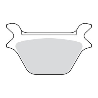 EBC, brake pads. V-Pad semi sintered copper