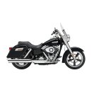 Cobra, slip-on 4" muffler with scalloped tip