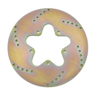 EBC rear brake rotor 11.5", drilled