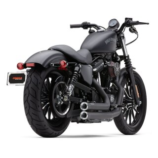 Cobra Speedster Shorts RPT Auspuffanlage schwarz für Harley XL Sportster 14-20