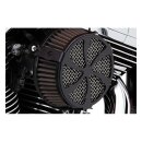Cobra, naked air cleaner kit. Swept, black