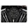 Cobra, Naked air cleaner kit. Cross. Black