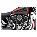Cobra, Naked air cleaner kit. Plain. Chrome