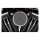 Cobra, Naked air cleaner kit. Plain. Chrome