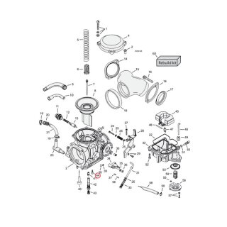 CVP, Slow jet (pilot jet) Keihin CV carb. 5-pk. 44