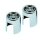 Shock stud cover kit. Chrome