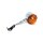 Mini bullet lights, chrome. Amber lens