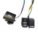 Lenker Armaturen Schalter Kit schwarz für Harley Modelle 82-95