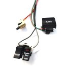 Lenker Armaturen Schalter Kit schwarz für Harley Modelle 82-95