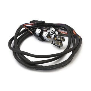 Handlebar switch & wiring kit. Cruise. LED. Chrome
