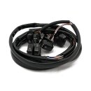 Handlebar switch & wiring kit. Standard. LED. Black