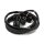 Handlebar switch & wiring kit. Standard. LED. Black
