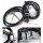 Chrom Lenkerarmaturen Schalter Kit für Harley Dyna Softail Sportster 07-13
