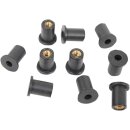 Neoprene well nut, 6/32 threaded