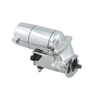 Accel, Ultra Tork starter motor, 1.8kW. Chrome