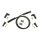 Accel, universal 8.8mm spark plug wire set. Black