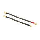 Accel Gold, battery cable set. 41cm, 39cm