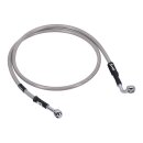 Goodridge brake line front, stainless clear coated
