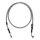 Goodridge brake line front, stainless clear coated