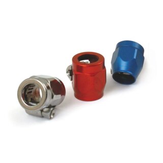 Goodridge hose clamps, 1/4 to 5/16". Chrome
