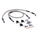 Goodridge brake line rear, stainless clear coated