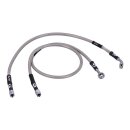 Goodridge brake line rear, stainless clear coated