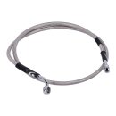 Goodridge brake line front, stainless clear coated
