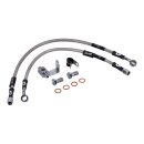 Goodridge brake line rear, stainless clear coated