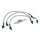 Goodridge brake line front, stainless clear coated