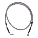 Goodridge brake line front, stainless clear coated