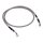 Goodridge brake line front, stainless clear coated