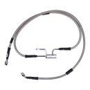 Goodridge brake line rear, stainless clear coated
