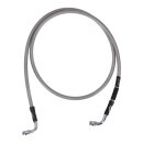 Goodridge brake line front, stainless clear coated