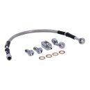Goodridge brake line rear, stainless clear coated