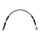 Goodridge brake line rear, stainless clear coated