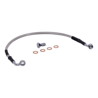 Goodridge brake line rear, stainless clear coated