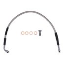 Goodridge brake line rear, stainless clear coated