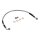 Goodridge brake line rear, stainless clear coated