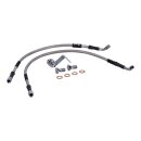 Goodridge brake line rear, stainless clear coated