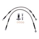 Goodridge brake line rear, stainless clear coated