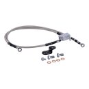 Goodridge brake line rear, stainless clear coated