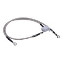 Goodridge brake line rear, stainless clear coated