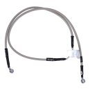 Goodridge brake line rear, stainless clear coated