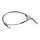 Goodridge brake line rear, stainless clear coated