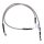 Goodridge brake line rear, stainless clear coated