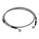 Goodridge brake line front, stainless clear coated