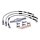 Goodridge brake line front, stainless clear coated