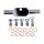 Goodridge brake line front, stainless clear coated