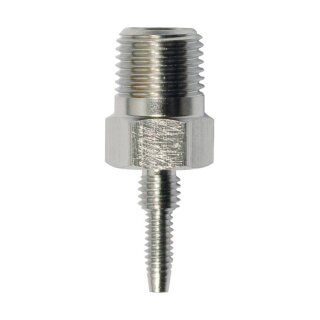 SNIPER 2 STRAIGHT MALE ADAPTER 1/8" NPT
